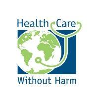 health care without harm logo image