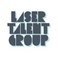 laser talent group logo image