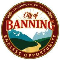 city of banning logo image