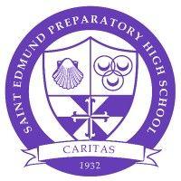 st. edmund preparatory high school logo image