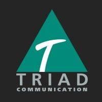 triad communication logo image