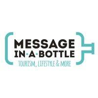 message in a bottle logo image