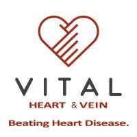 vital heart & vein logo image