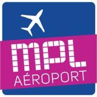 aéroport montpellier méditerranée logo image