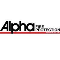 alpha fire protection ni logo image