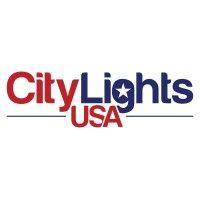 city lights usa logo image