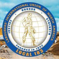 liuna local 183 logo image