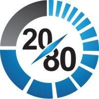 20-80 solutions logo image