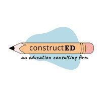 constructed education consulting firm logo image