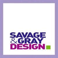 savage and gray design logo image