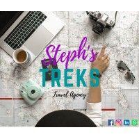 steph's treks, travel agency logo image