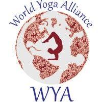 world yoga alliance logo image