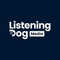 listening dog media logo image