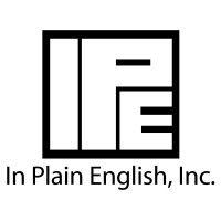 in plain english, inc. logo image