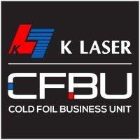 k laser technology cold foil business unit logo image