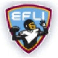 elite football league of india logo image