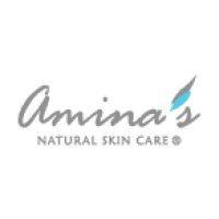 amina's natural skincare logo image