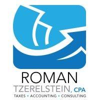 roman tzerelstein cpa logo image