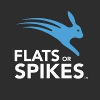 flats or spikes logo image