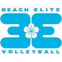 beach elite volleyball club logo image