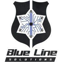 blue line solutions logo image