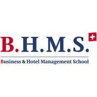 bhms business & hotel management school logo image