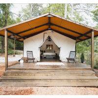 the tents at ramsden lake logo image