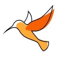 orange hummingbird logo image