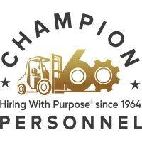 champion personnel system 2.0 logo image