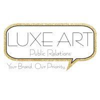 luxe art pr logo image