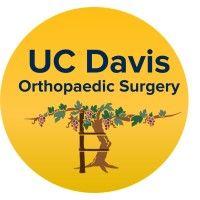 uc davis health department of orthopaedic surgery logo image