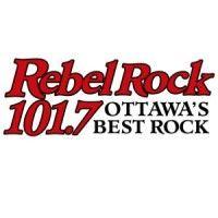 rebel rock 101.7 logo image