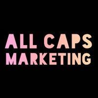 all caps marketing llc logo image