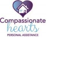 compassionate hearts personal assistance logo image