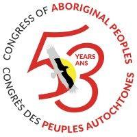 congress of aboriginal peoples | congrès des peuples autochtones logo image