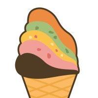 the original rainbow cone logo image