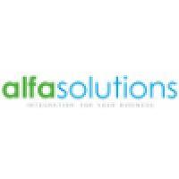 alfa solutions logo image