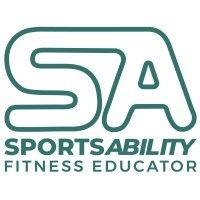 sportsability fitness educator logo image