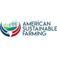 american sustainable farming logo image