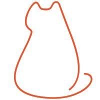 fat ginger cat logo image