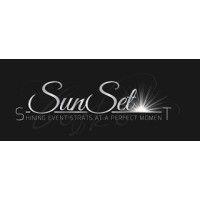 sunset wedding productions logo image