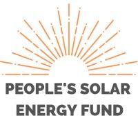 people's solar energy fund logo image