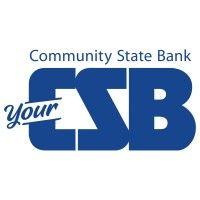 community state bank, avilla in logo image