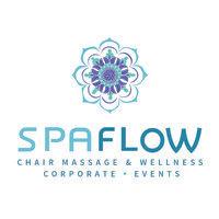 spa flow - chair massage & wellness logo image