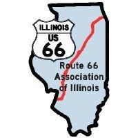 route 66 association of illinois logo image