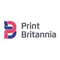 print britannia logo image