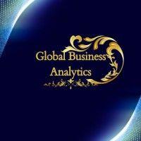 global business analytics logo image