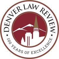 denver law review logo image