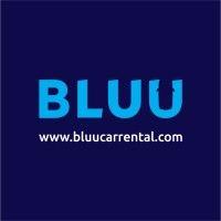 bluu car rental logo image