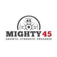 mighty45.com logo image